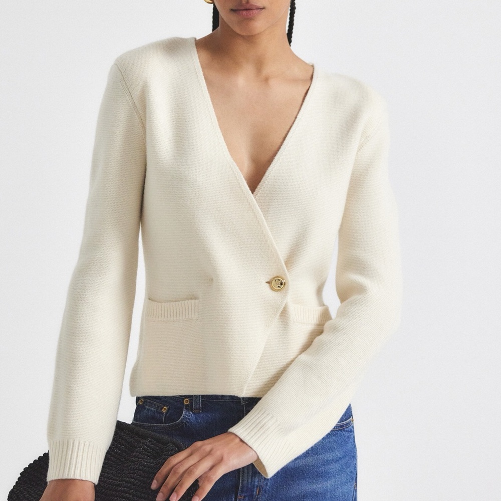 DEREK LAM 10 CROSBY MINTA CARDIGAN